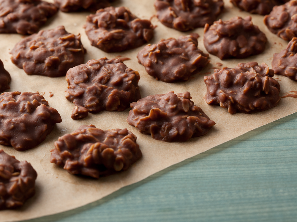 CBD Infused Chocolate Peanut Butter No Bake Cookies