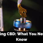 dabbing CBD