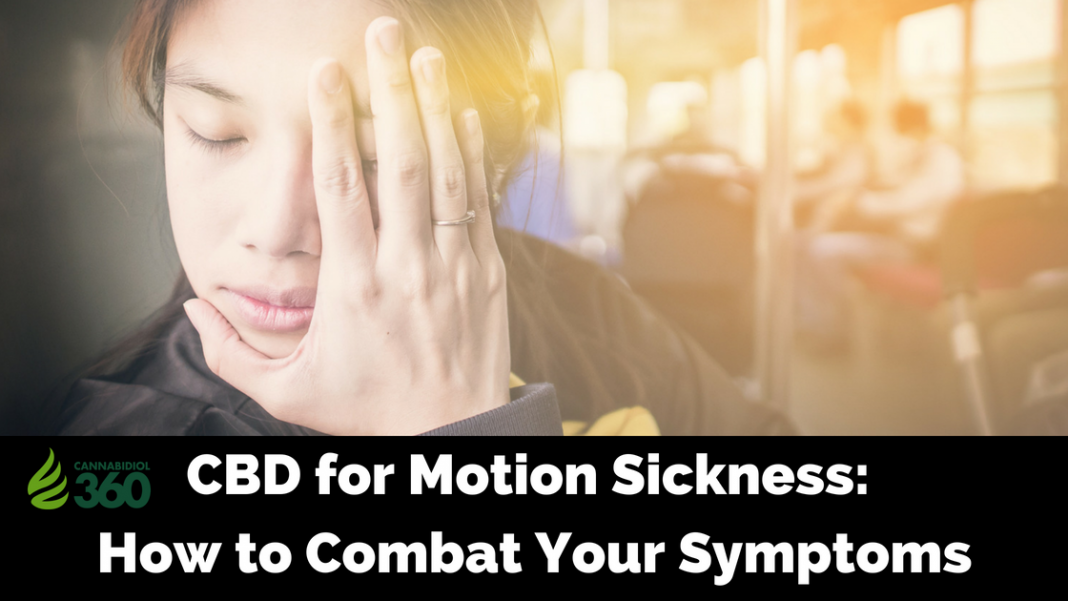 Treating Symptoms of Motion Sickness with CBD