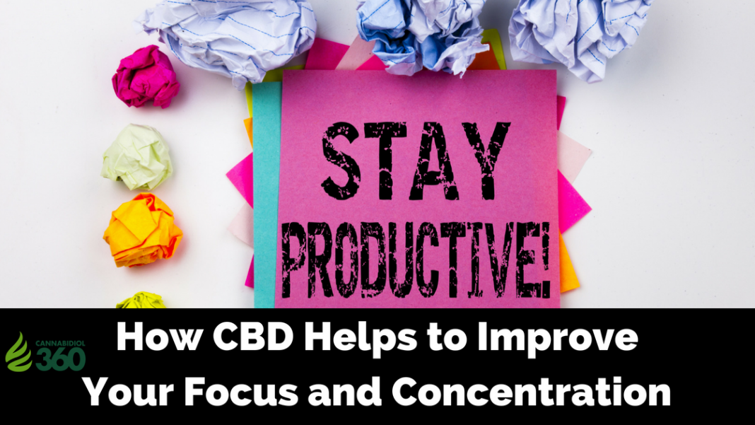 CBD Helps Improve Focus and Concentration