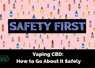 Vaping CBD: How to Go About it Safely